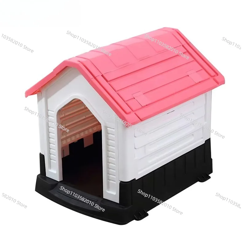 Indoor Outdoor Plastic Blue Dog House Small and Medium Pet All Weather Doghouse Puppy Shelter
Indoor Outdoor Plastic Blue Dog House Small and Medium Pet All Weather Doghouse Puppy Shelter