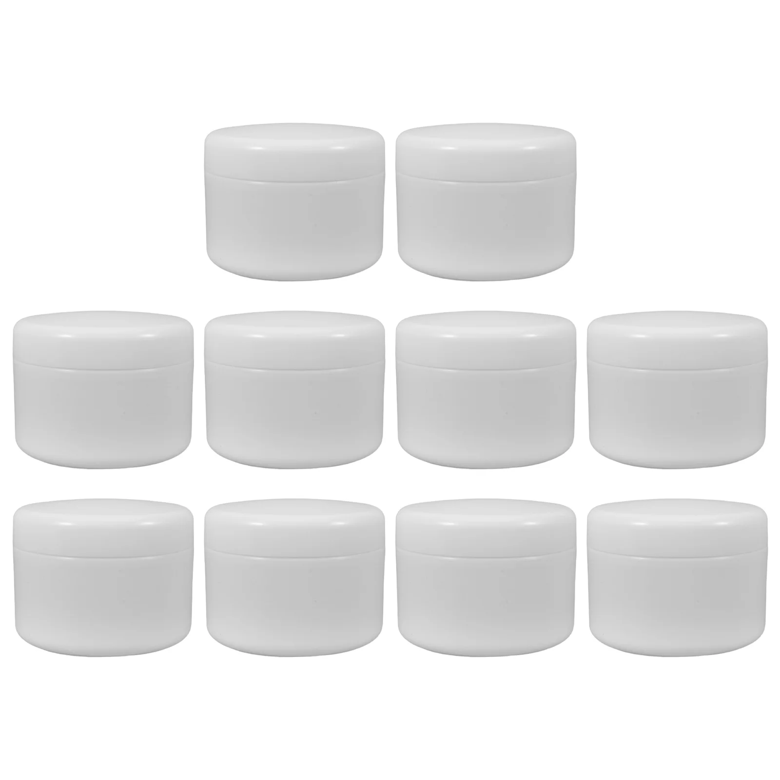 10Pcs Refillable Travel Cream Jars Round Plastic Containers Leakproof Compact for Skincare Lotion Balm Travel Size Empty
10Pcs Refillable Travel Cream Jars Round Plastic Containers Leakproof Compact for Skincare Lotion Balm Travel Size Empty