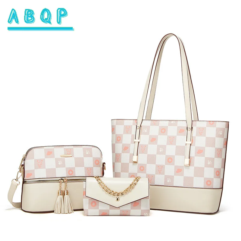 Women 3pcs Top Handle Handbag Set Tote Purse Shoulder Bag Large-capacity Shoulder Bags Messenger Bags Mother and Child Bags
Women 3pcs Top Handle Handbag Set Tote Purse Shoulder Bag Large-capacity Shoulder Bags Messenger Bags Mother and Child Bags