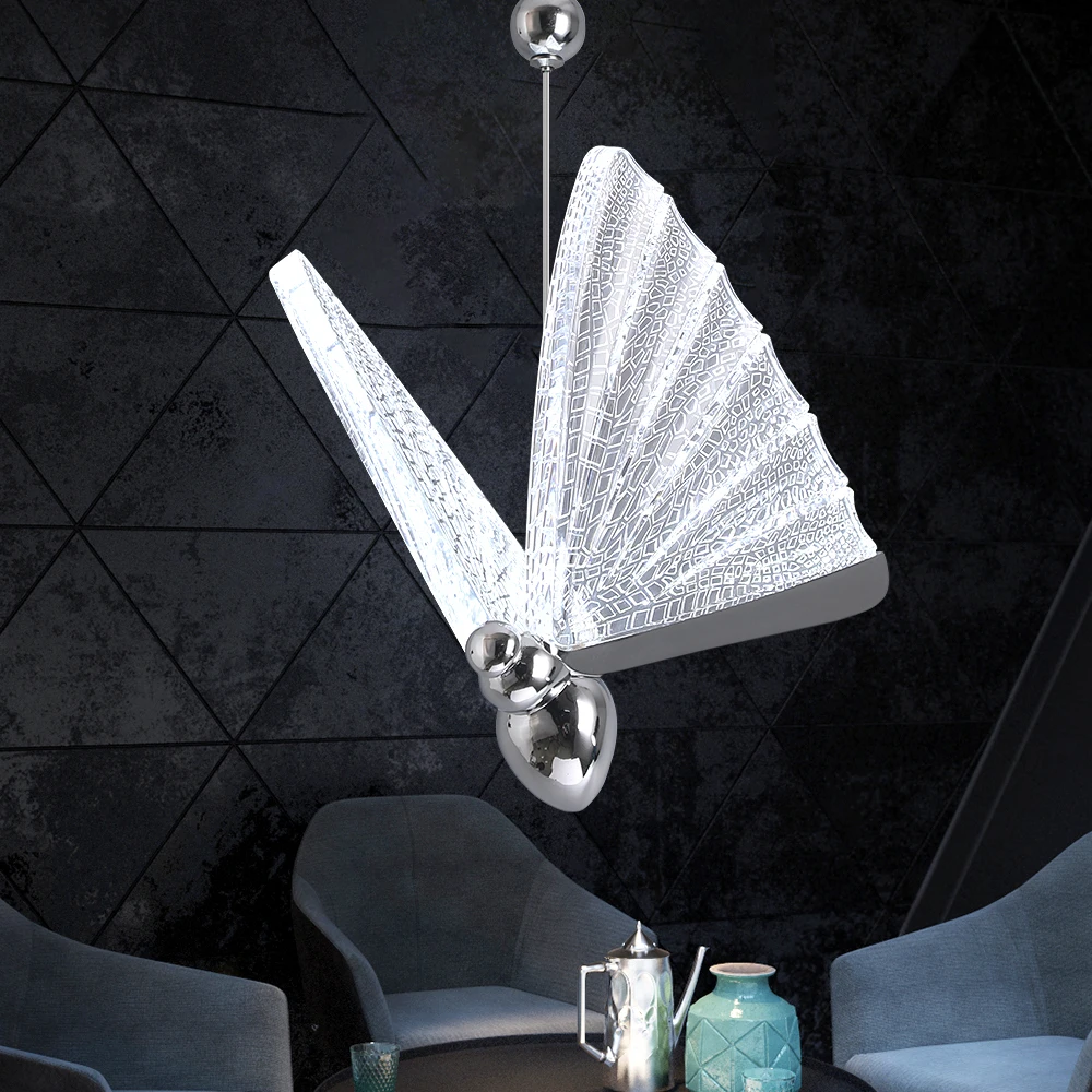 Modern LED Butterfly Pendant Light Fixture Luminaire Bedroom Chanderlier Hanging Ceiling Lamps Bedside Living Room Home Indoor
Modern LED Butterfly Pendant Light Fixture Luminaire Bedroom Chanderlier Hanging Ceiling Lamps Bedside Living Room Home Indoor
