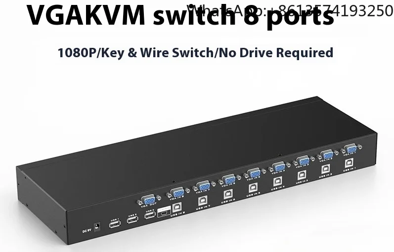 MT-801UK 8-port kvm switcher usb monitor 8 in 1 out vga multi-computer monitoring video recorder projector screen cutter
MT-801UK 8-port kvm switcher usb monitor 8 in 1 out vga multi-computer monitoring video recorder projector screen cutter