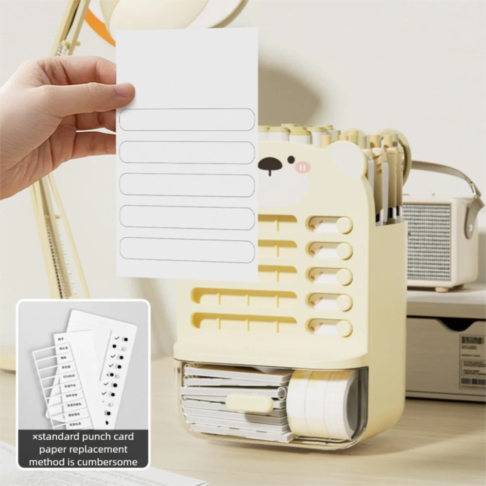 Large-capacity Self-discipline Pen Holder Clear Drawer Multi-functional Desktop Organizer To Do List Fashion Student Storage Box
Large-capacity Self-discipline Pen Holder Clear Drawer Multi-functional Desktop Organizer To Do List Fashion Student Storage Box