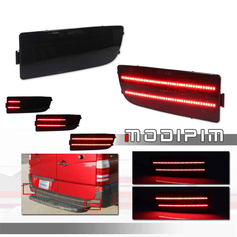 Rear Bumper Reflector Tail/Brake Turn Signal & Rear Fog Lights For Mercedes-Benz Sprinter Dodge Sprinter Freightliner Sprinter
Rear Bumper Reflector Tail/Brake Turn Signal & Rear Fog Lights For Mercedes-Benz Sprinter Dodge Sprinter Freightliner Sprinter