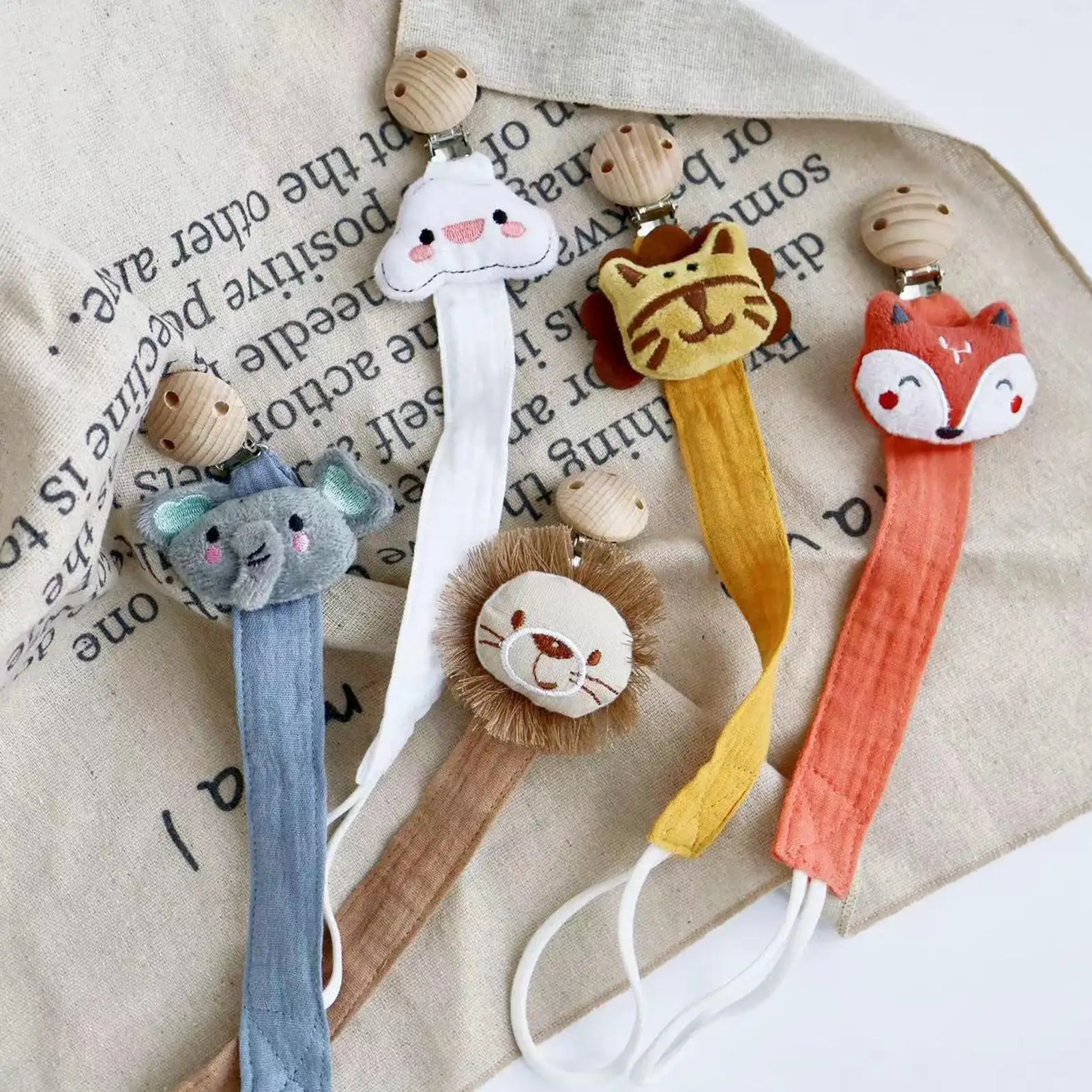 cute Animal Shapes Pacifier Holder Clip Toddler Teething Rings Strap Clip Anti-lost Toddler Pacifier Clips Toddler Nipple Strap
cute Animal Shapes Pacifier Holder Clip Toddler Teething Rings Strap Clip Anti-lost Toddler Pacifier Clips Toddler Nipple Strap
