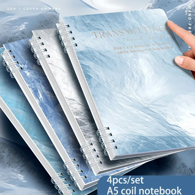 4pcs/set A5 coil notebook, high value, journal notebook dairy,cute korean stationery notebooks
4pcs/set A5 coil notebook, high value, journal notebook dairy,cute korean stationery notebooks
