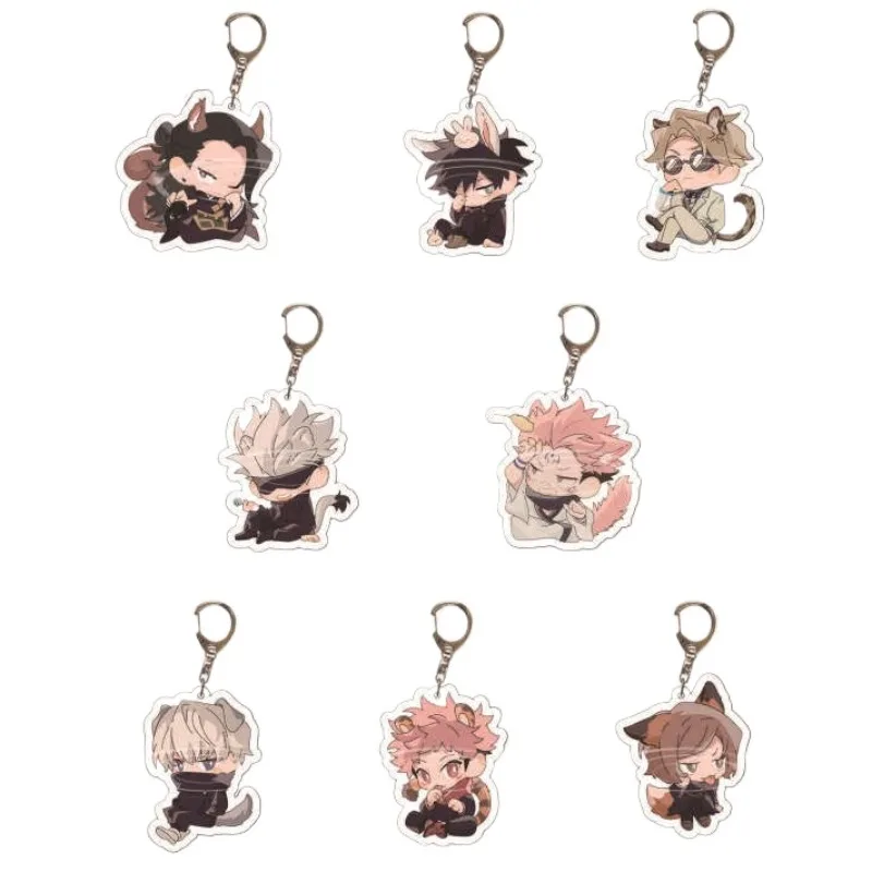8Pcs Jujutsu Kaisens New Arrival Anime Peripherals Cute Cartoon Acrylic Keychain Fashion Mini Hanging Daily Bag Decorative
8Pcs Jujutsu Kaisens New Arrival Anime Peripherals Cute Cartoon Acrylic Keychain Fashion Mini Hanging Daily Bag Decorative