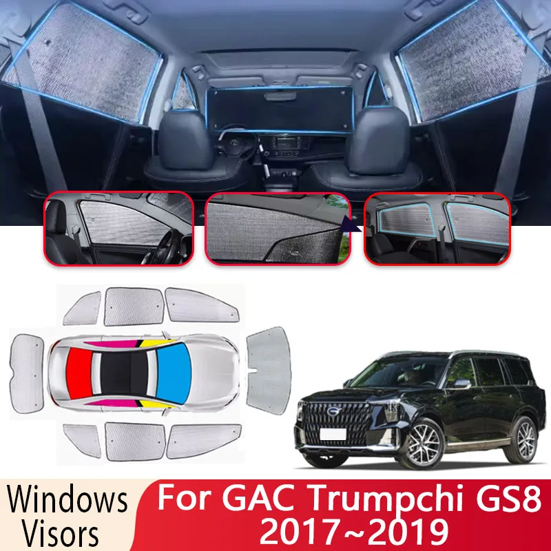 Автомобильный солнцезащитный козырек для GAC Trumpchi GS8 2017 ~ 2019 2018, солнцезащитный козырек на лобовое стекло, теплоизоляция, автомобильная Защита от солнца, козырек, автомобильные аксессуары
Автомобильный солнцезащитный козырек для GAC Trumpchi GS8 2017 ~ 2019 2018, солнцезащитный козырек на лобовое стекло, теплоизоляция, автомобильная Защита от солнца, козырек, автомобильные аксессуары