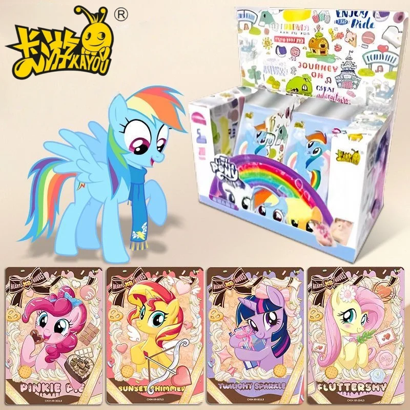 KAYOU My Little Pony Card Friendship Forever Cards Rainbow Pack Ultra Rare XR Card Anime Collectible Cards Princess Card
KAYOU My Little Pony Card Friendship Forever Cards Rainbow Pack Ultra Rare XR Card Anime Collectible Cards Princess Card