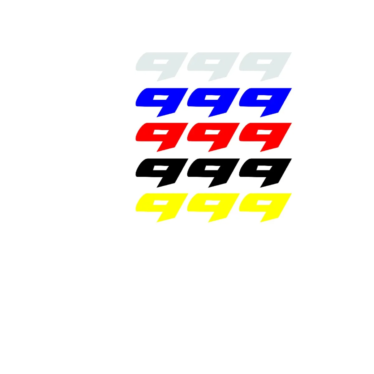 Motorcycle Stickers Emblems Diversion Shell Sticker for DUCATI 999 logo a pair
Motorcycle Stickers Emblems Diversion Shell Sticker for DUCATI 999 logo a pair
