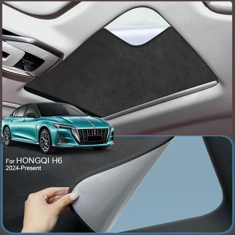 Car Suede Fabric Anti-uv For HONGQI H6 2024-Present Electrostatic Adsorption Sunroof Sunshade Auto Heat Insulation Skylight
Car Suede Fabric Anti-uv For HONGQI H6 2024-Present Electrostatic Adsorption Sunroof Sunshade Auto Heat Insulation Skylight