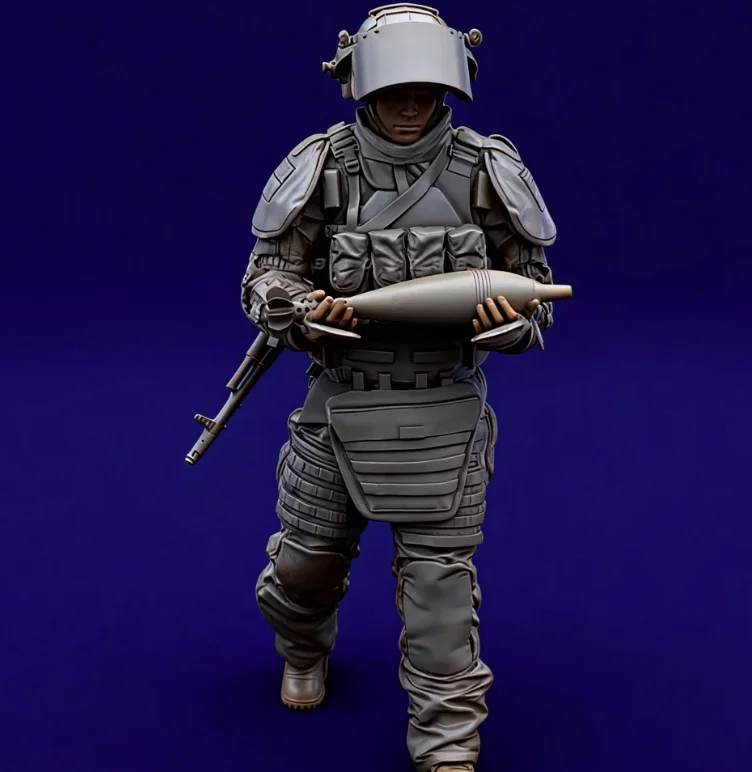 1/35 Resin Soldier Model Kit Self-assembly and coloring A-2160
1/35 Resin Soldier Model Kit Self-assembly and coloring A-2160