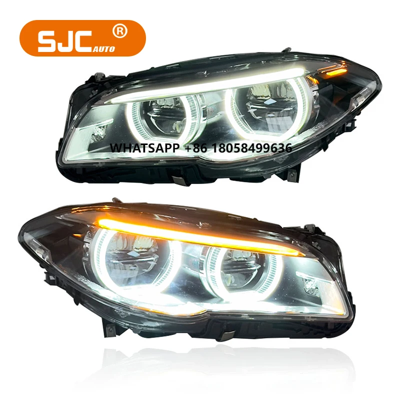 SJC for 5 Series F10 F18 M5 Headlights Assembly 2011-2017 Modified LED Headlamps Front Head Lights Car Auto Accessories 
SJC for 5 Series F10 F18 M5 Headlights Assembly 2011-2017 Modified LED Headlamps Front Head Lights Car Auto Accessories