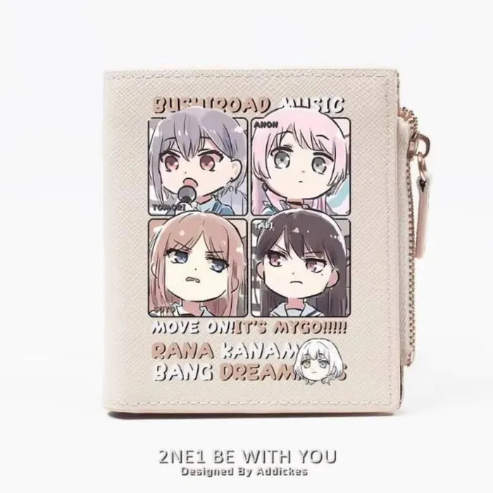 Аниме Bangdream модный кошелек из искусственной кожи, кошелек для карт, монета на молнии, сумка для денег, подарок для косплея B2098, аниме
Аниме Bangdream модный кошелек из искусственной кожи, кошелек для карт, монета на молнии, сумка для денег, подарок для косплея B2098, аниме