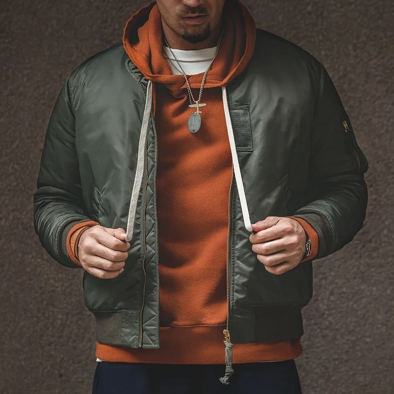 Maden MA Flight Jaet ort Thi Warm Cotton Men's Winter Faion Vintage Sle Patchwork Long Sve Zipper Closure Outer...
Maden MA Flight Jaet ort Thi Warm Cotton Men's Winter Faion Vintage Sle Patchwork Long Sve Zipper Closure Outer...