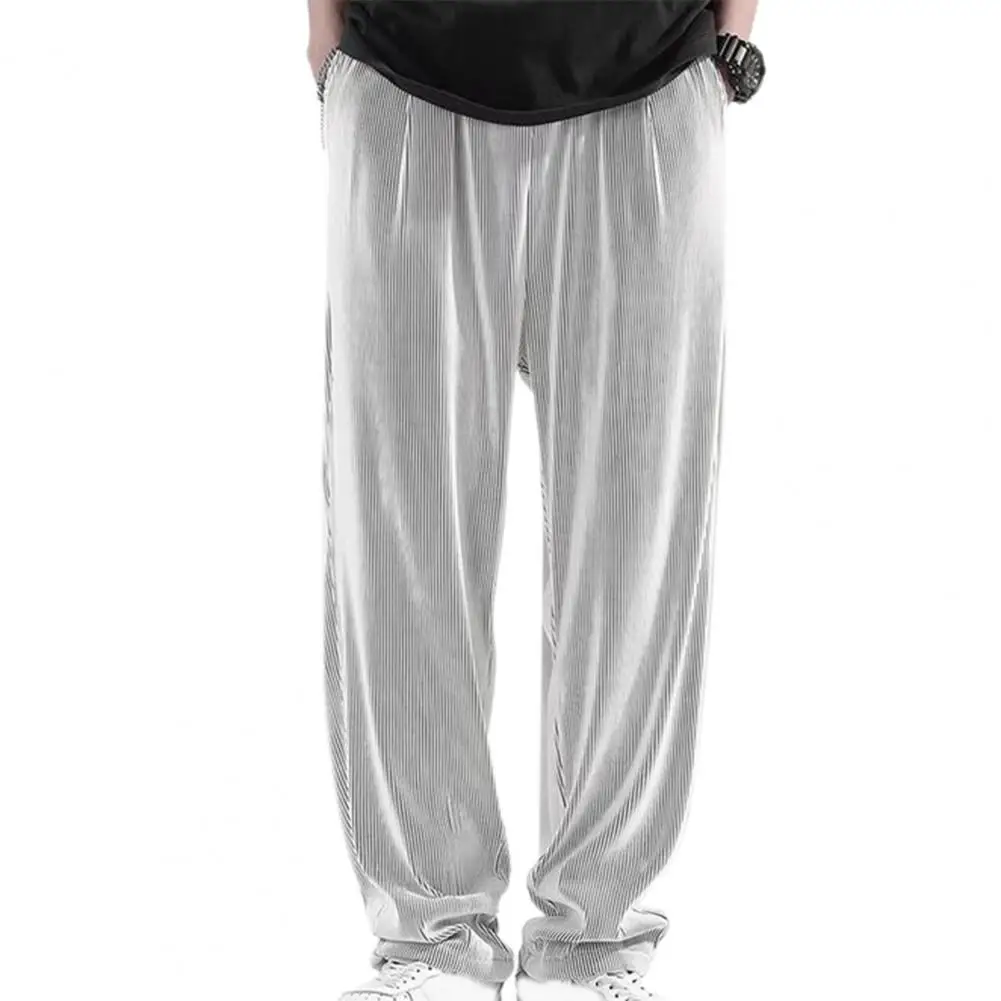 Summer Ice Silk Loose Pants for Men Wide Leg Casual Pants Premium Quality Loose Drape Pants
Summer Ice Silk Loose Pants for Men Wide Leg Casual Pants Premium Quality Loose Drape Pants