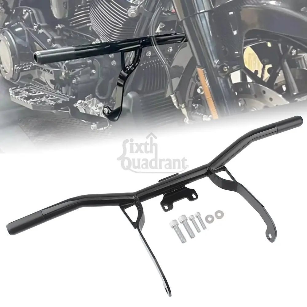 Front Engine Guard Motorcycle Accessory Highway Crash Bar Steel Material Black Fit For Harley Road King Special FLHRXS 2017-2024
Front Engine Guard Motorcycle Accessory Highway Crash Bar Steel Material Black Fit For Harley Road King Special FLHRXS 2017-2024