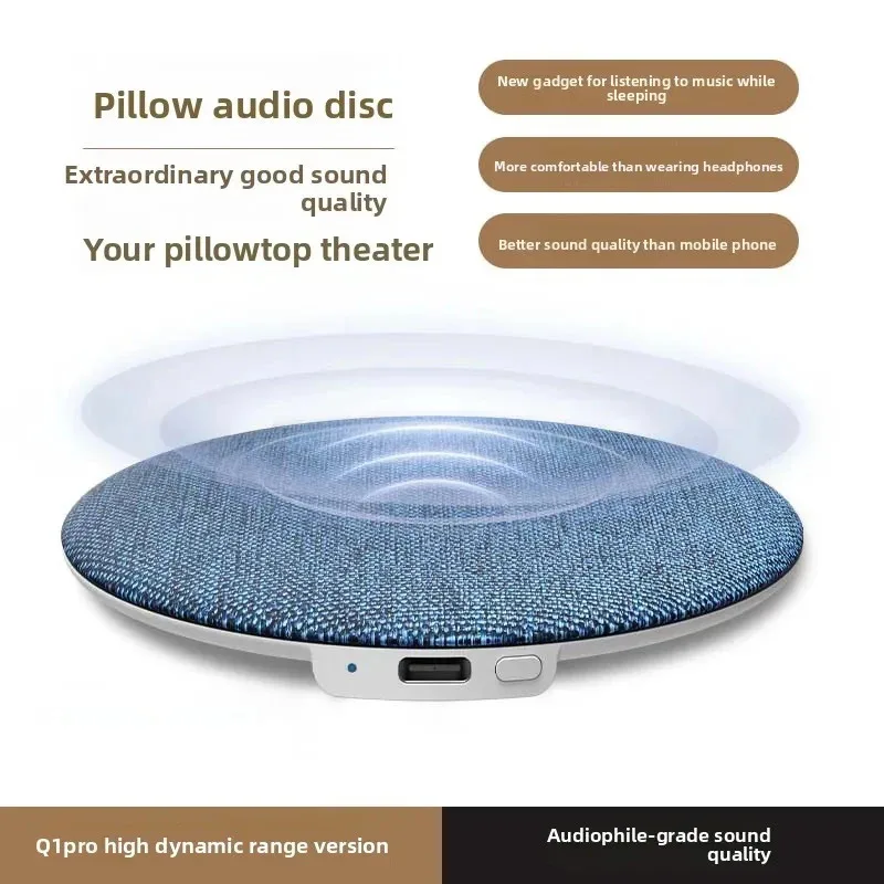 Миниатюрная Bluetooth-колонка для сна под подушку, Bluetooth 5.4, Hi-Fi, динамический звук, беспроводной музыкальный плеер, устройство для создания звуков для сна у кровати
Миниатюрная Bluetooth-колонка для сна под подушку, Bluetooth 5.4, Hi-Fi, динамический звук, беспроводной музыкальный плеер, устройство для создания звуков для сна у кровати