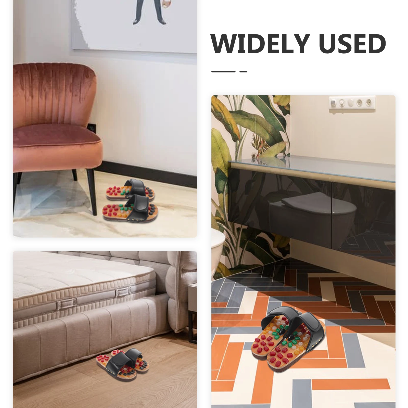 Massage Slippers Size 35-36 Black Ergonomic Sole Therapy Footwear for Plantar Fasciitis Comfortable Walking Recovery Health Gift
Massage Slippers Size 35-36 Black Ergonomic Sole Therapy Footwear for Plantar Fasciitis Comfortable Walking Recovery Health Gift