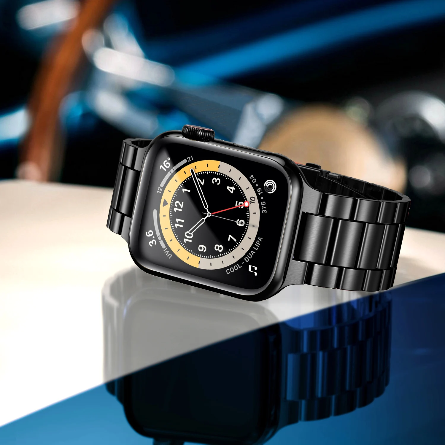 Ремешок из нержавеющей стали для Apple Watch Band Ultra, металлический браслет для iwatch series 8 7 6 5 4 3 SE, 49 мм 45 мм 44 мм 41 мм 40 42 мм
Ремешок из нержавеющей стали для Apple Watch Band Ultra, металлический браслет для iwatch series 8 7 6 5 4 3 SE, 49 мм 45 мм 44 мм 41 мм 40 42 мм