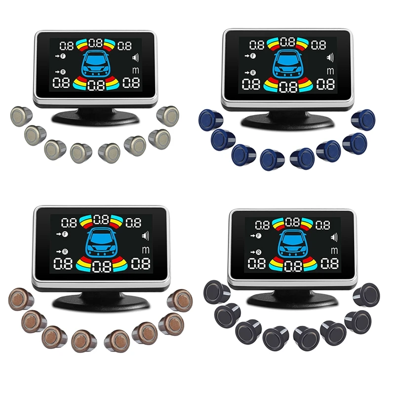8 Parking Sensor Parktronic Car Automobile Reversing Radar Electronics Rear Auto Detector Backing Assistance Buzzer
8 Parking Sensor Parktronic Car Automobile Reversing Radar Electronics Rear Auto Detector Backing Assistance Buzzer