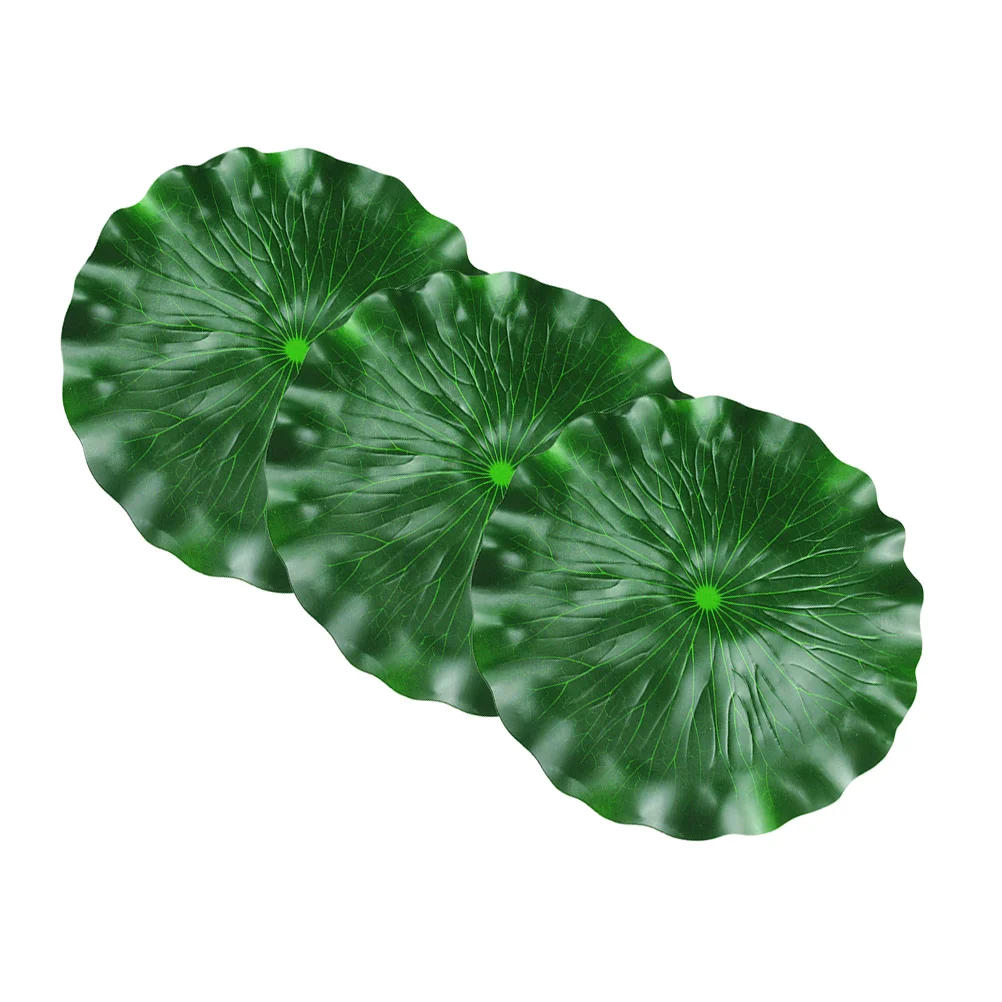 3pcs Floating Artificial Lotus Leaves for Fish Tank Pond Decoration Simulation Leaf DurableGarden Fountain Accessories
3pcs Floating Artificial Lotus Leaves for Fish Tank Pond Decoration Simulation Leaf DurableGarden Fountain Accessories