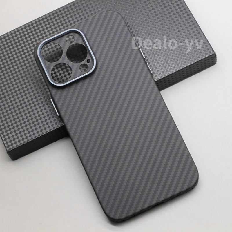 Light Luxury Carbon Fiber Lens Protection Phone Case for IPhone 14 Pro Max 14 Plus Ultra-thin Metal Button Aramid Fiber Cover
Light Luxury Carbon Fiber Lens Protection Phone Case for IPhone 14 Pro Max 14 Plus Ultra-thin Metal Button Aramid Fiber Cover