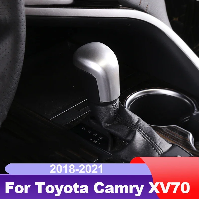 Car Gear Lever Head Cover Shift Knob Chrome Trim For Toyota Camry 2018 2019 2020 2021 2022 2023 70 V70 Xv70 Trd Accesories Auto
Car Gear Lever Head Cover Shift Knob Chrome Trim For Toyota Camry 2018 2019 2020 2021 2022 2023 70 V70 Xv70 Trd Accesories Auto