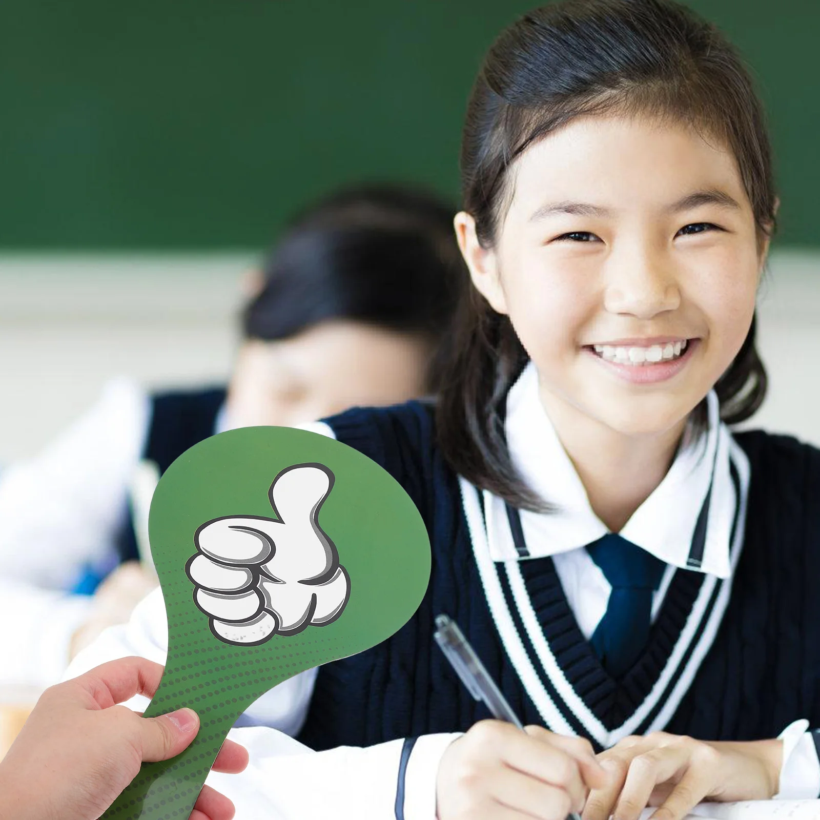 Reusable Voting Paddle Classroom Judging Board Student Supplies Teacher Tool Dual Sided PVC Game Activity Educational Equipment
Reusable Voting Paddle Classroom Judging Board Student Supplies Teacher Tool Dual Sided PVC Game Activity Educational Equipment