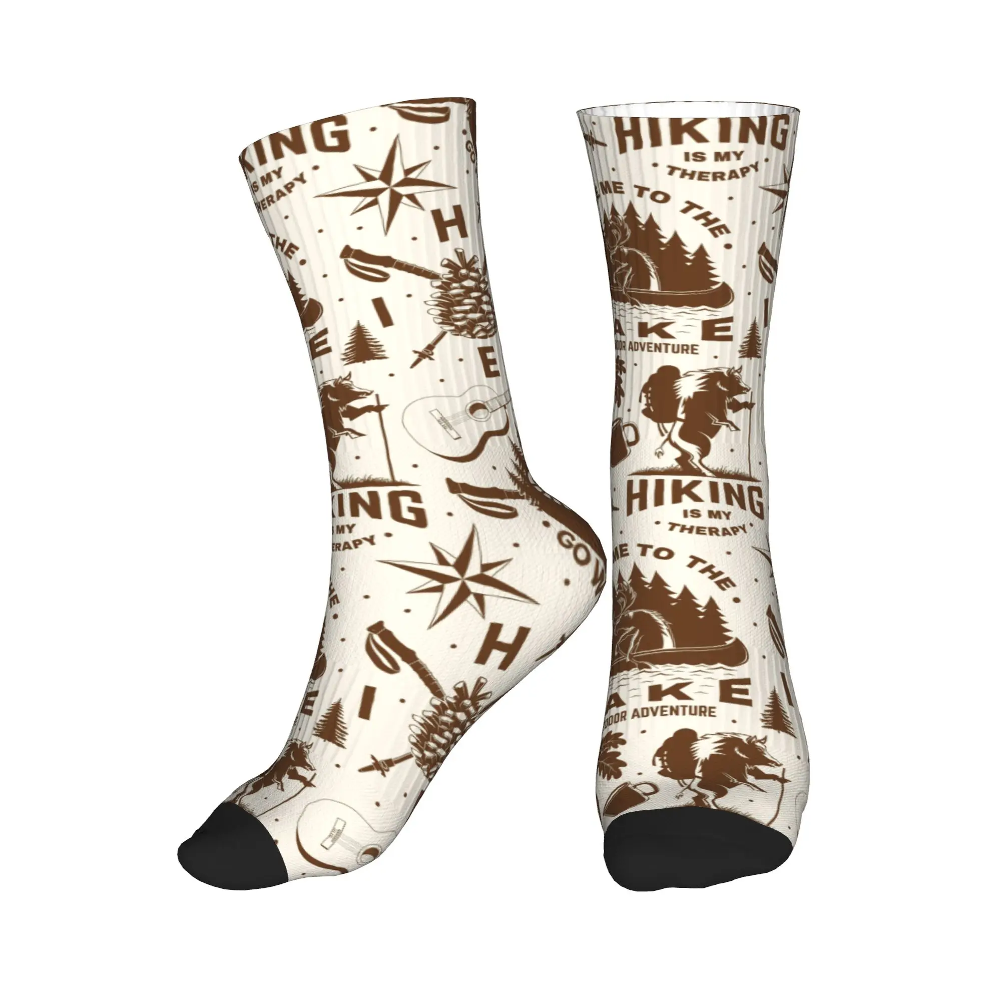 Novelty Mens Vintage Lake Hike Wildlife Seamless Print Dress Socks Unisex Warm Breathbale 3D Printed Crew Socks
Novelty Mens Vintage Lake Hike Wildlife Seamless Print Dress Socks Unisex Warm Breathbale 3D Printed Crew Socks