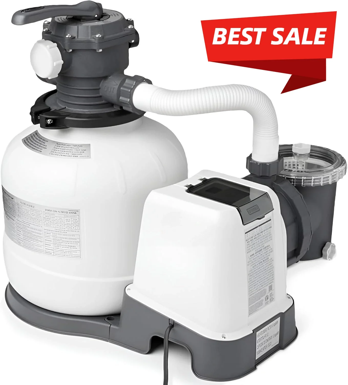 Krystal Clear Sand Filter Pump – Improved Circulation and Filtration – Easy Installation – Improved Water Clarity
Krystal Clear Sand Filter Pump – Improved Circulation and Filtration – Easy Installation – Improved Water Clarity