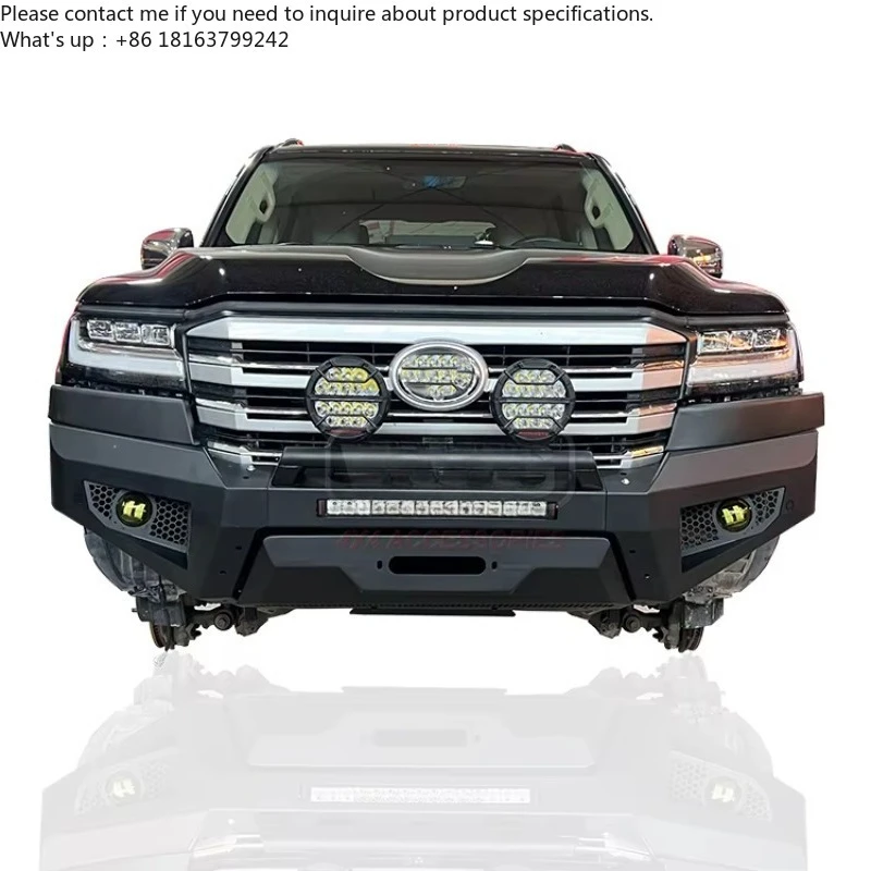 4X4 Aluminum Front Bumper Bull Bar For LC300 Land Cruiser 2022 2023 Accessories
4X4 Aluminum Front Bumper Bull Bar For LC300 Land Cruiser 2022 2023 Accessories