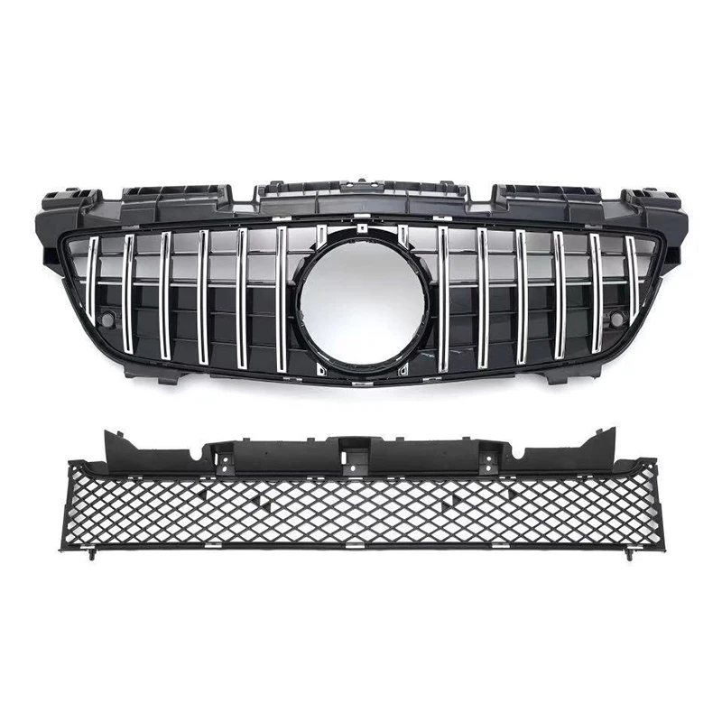 Передняя решетка в стиле SLK Class R172 GT для SLK200 SLK250 SLK350, сетка переднего бампера, серебристая, 2011-2015 гг.
Передняя решетка в стиле SLK Class R172 GT для SLK200 SLK250 SLK350, сетка переднего бампера, серебристая, 2011-2015 гг.