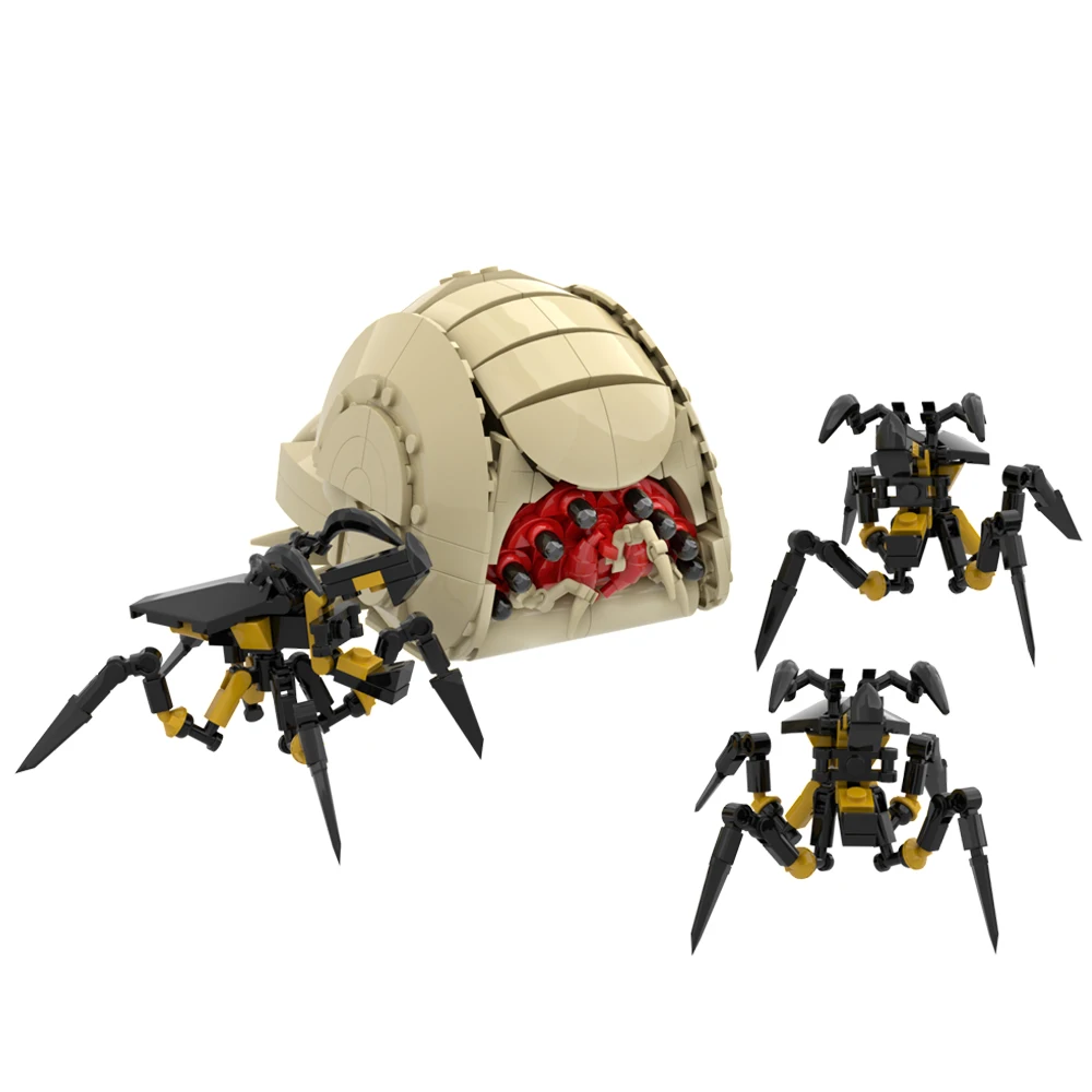MOC Starship Trooper Brain Worm Building Blocks Model Popular Games Alien Zerg Monster Bricks Assembly Toys Kids Birthday Gifts
MOC Starship Trooper Brain Worm Building Blocks Model Popular Games Alien Zerg Monster Bricks Assembly Toys Kids Birthday Gifts