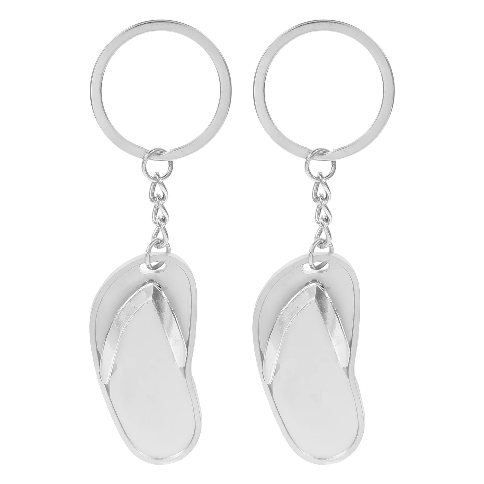2 Pcs Keychain Shoe Slipper Design Lovely Decorative Pendants for Cell Door Keys Fine Workmanship
2 Pcs Keychain Shoe Slipper Design Lovely Decorative Pendants for Cell Door Keys Fine Workmanship