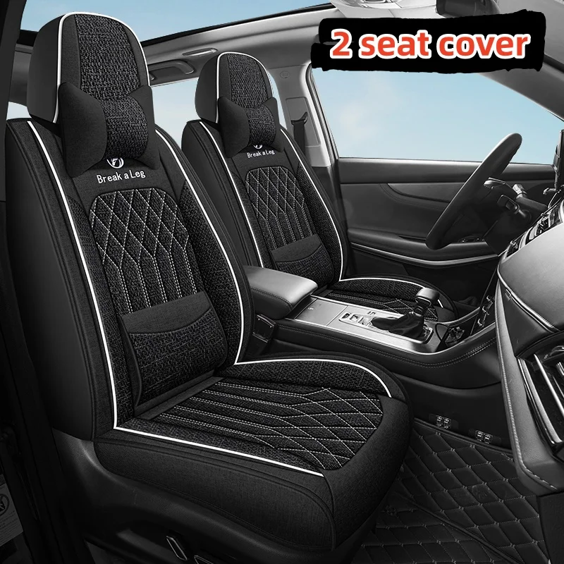 (Comfort Edition) Front Double Seat, with 2 Comfortable Headrests, Universal Linen Full-Cover Car Seat Cover, Breathable, Comfortable, and Wear-Resistant, Suitable for All Seasons, Fits the Seat Well, with 3D Wing Support, Comes with Fixed Lumbar Support,
(Comfort Edition) Front Double Seat, with 2 Comfortable Headrests, Universal Linen Full-Cover Car Seat Cover, Breathable, Comfortable, and Wear-Resistant, Suitable for All Seasons, Fits the Seat Well, with 3D Wing Support, Comes with Fixed Lumbar Support,