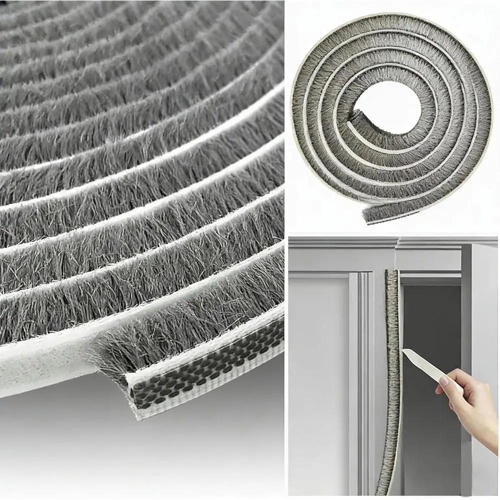 High Viscosity Door Gap Seal for Sliding Windows - Noise and Shock Absorbing, Weatherproof Grey
High Viscosity Door Gap Seal for Sliding Windows - Noise and Shock Absorbing, Weatherproof Grey