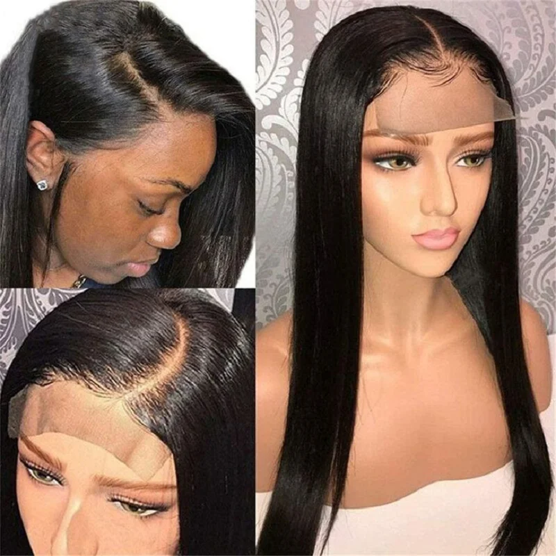 HD Lace Silk Top 5x5 Silk Base 30inch Black Straight Jewish Human Hair Wigs With Baby Hair European Hair Glueless PrepluckedWig
HD Lace Silk Top 5x5 Silk Base 30inch Black Straight Jewish Human Hair Wigs With Baby Hair European Hair Glueless PrepluckedWig