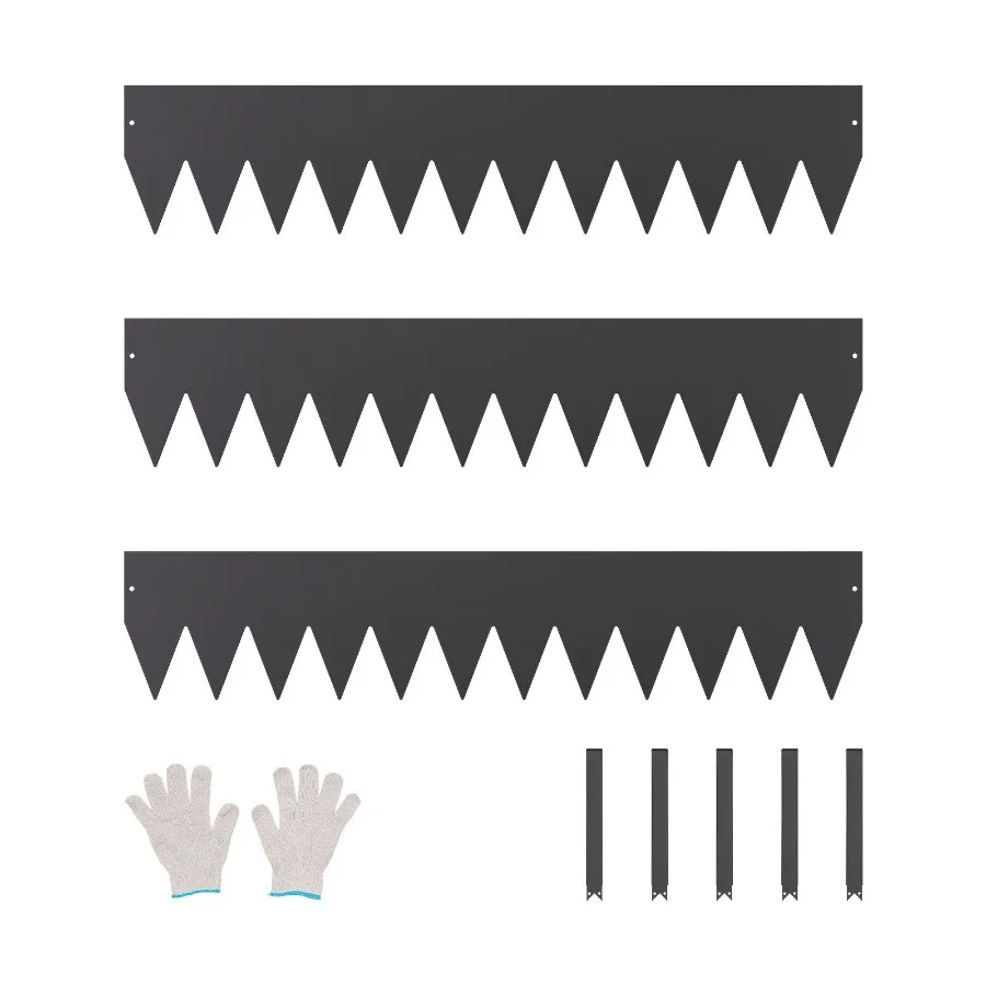 Стальная ландшафтная окантовка, 3 упаковки, 40 x 8 из нержавеющей стали, кромка для сада
Стальная ландшафтная окантовка, 3 упаковки, 40 x 8 из нержавеющей стали, кромка для сада