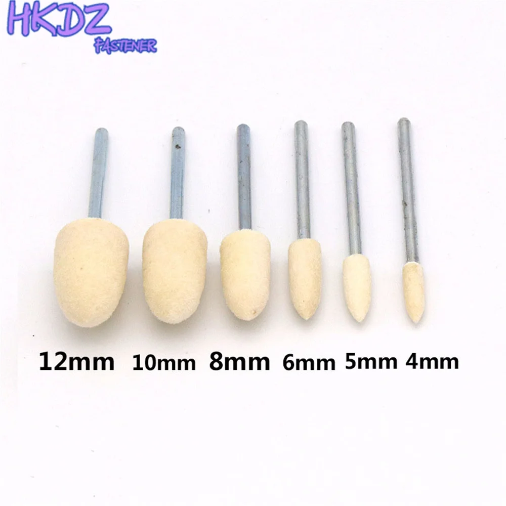 Wool Grinding Head Shank 2.35/3mm Pad Wool Felt Polishing Buffing Wheel Electric Grinder Pointed Jade Mirror Polishing
Wool Grinding Head Shank 2.35/3mm Pad Wool Felt Polishing Buffing Wheel Electric Grinder Pointed Jade Mirror Polishing
