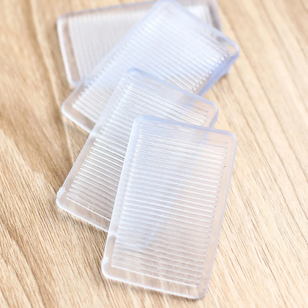 8 Pcs Support Gasket Furniture Shims Table Levelers PVC Wedges Non slip Grooved Bottom Surface Hold Firmly Household
8 Pcs Support Gasket Furniture Shims Table Levelers PVC Wedges Non slip Grooved Bottom Surface Hold Firmly Household