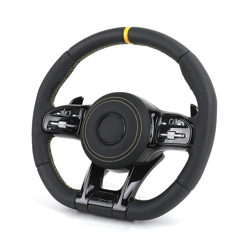 Custom Leather Steering Wheel for Mercedes Benz AMG W204 W205 W206 W207 W212 W213 X253 W217 W221 W222 W223 GLE W166 W167 W219
Custom Leather Steering Wheel for Mercedes Benz AMG W204 W205 W206 W207 W212 W213 X253 W217 W221 W222 W223 GLE W166 W167 W219