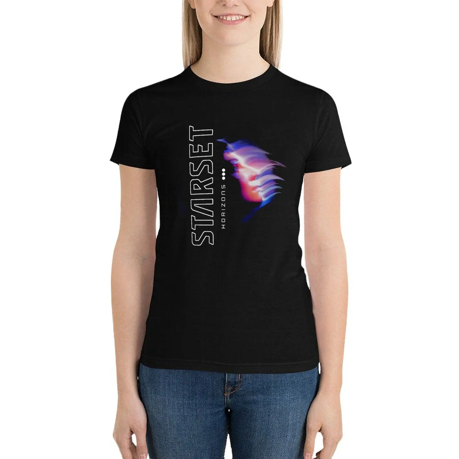 Starset Merch T-Shirt Female clothing vintage clothes new edition t shirts for Women
Starset Merch T-Shirt Female clothing vintage clothes new edition t shirts for Women
