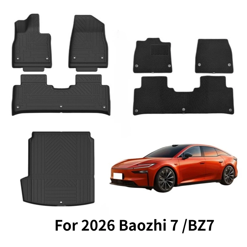 Suitable for 2026 Toyota Bozhi 7/BZ7 car floor mats TPE floor mats Anti-dirty, anti-wear and environmentally friendly trunk mats
Suitable for 2026 Toyota Bozhi 7/BZ7 car floor mats TPE floor mats Anti-dirty, anti-wear and environmentally friendly trunk mats
