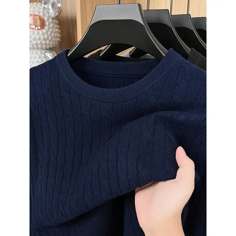 Thiened round Ne Knitted Sweater for Men Warm Base Layer irt Busin Sle Casual Wear Long Sve Autumn Winter New A...
Thiened round Ne Knitted Sweater for Men Warm Base Layer irt Busin Sle Casual Wear Long Sve Autumn Winter New A...