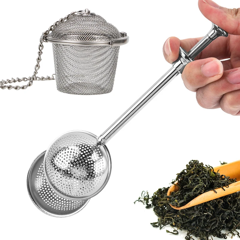 10Pcs Tea Infuser Stainless Steel Tea Strainer Herb Spice Leaf Tea Ball Infuser Filter Metal Mesh Strainer Teapot Accessories
10Pcs Tea Infuser Stainless Steel Tea Strainer Herb Spice Leaf Tea Ball Infuser Filter Metal Mesh Strainer Teapot Accessories