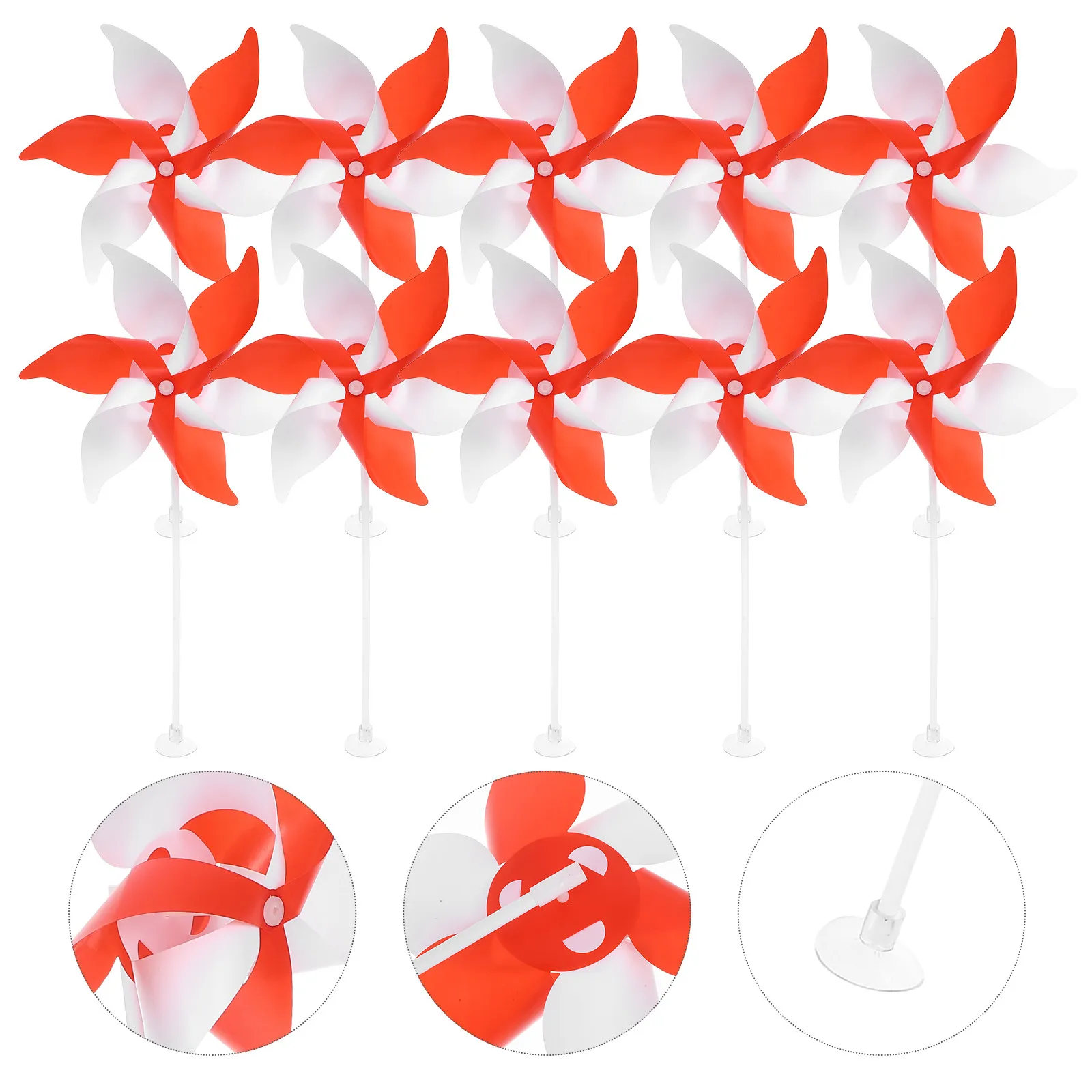 10Pcs Rainbow Pinwheel Decor Plastic Windmill for Garden Flowerpots Lawn Party Room Store Window Desktop Decorative Wind
10Pcs Rainbow Pinwheel Decor Plastic Windmill for Garden Flowerpots Lawn Party Room Store Window Desktop Decorative Wind