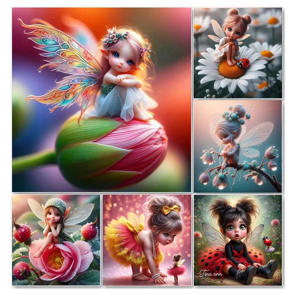 Flower Fairy Angel Elf Girl Animal 5D Diy Diamond Art Painting Kit Full Square Round Drill Mosaic Embroidery Picture Wall Decor
Flower Fairy Angel Elf Girl Animal 5D Diy Diamond Art Painting Kit Full Square Round Drill Mosaic Embroidery Picture Wall Decor