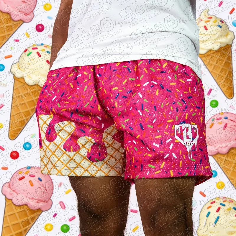 Мужские бейсбольные брюки Ice Cream Pants с различными свежими расцветками, стильные, гибкие, дышащие, быстросохнущие, повседневные пляжные штаны.
Мужские бейсбольные брюки Ice Cream Pants с различными свежими расцветками, стильные, гибкие, дышащие, быстросохнущие, повседневные пляжные штаны.
