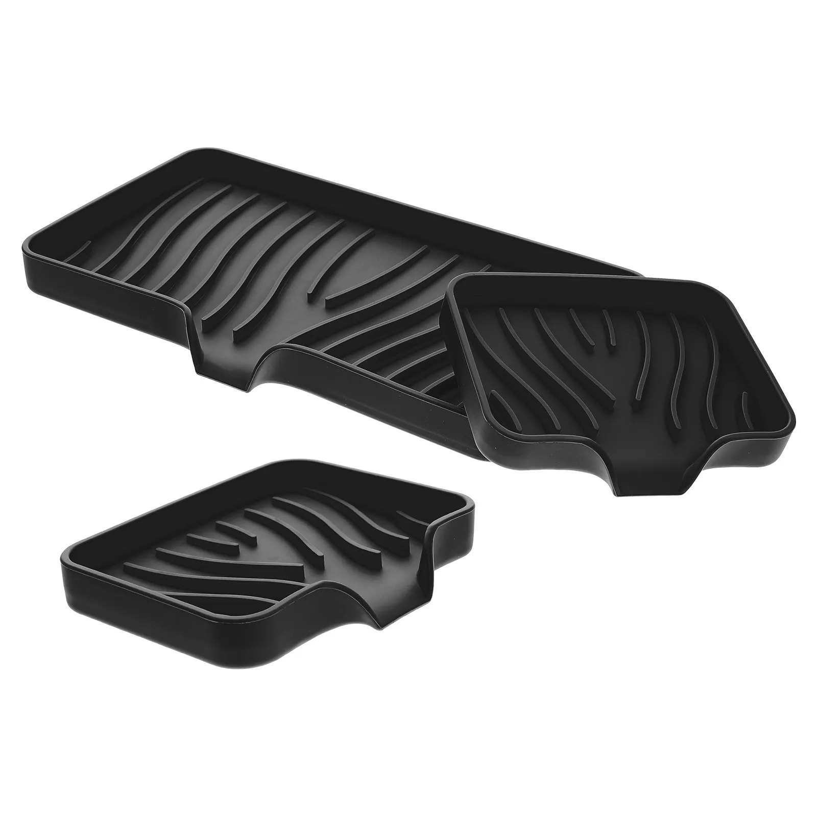 Набор из 3 многофункциональных силиконовых мыльниц с противоскользящей текстурой и быстрым отводом воды для ванной, душа, кухни, столешницы
Набор из 3 многофункциональных силиконовых мыльниц с противоскользящей текстурой и быстрым отводом воды для ванной, душа, кухни, столешницы