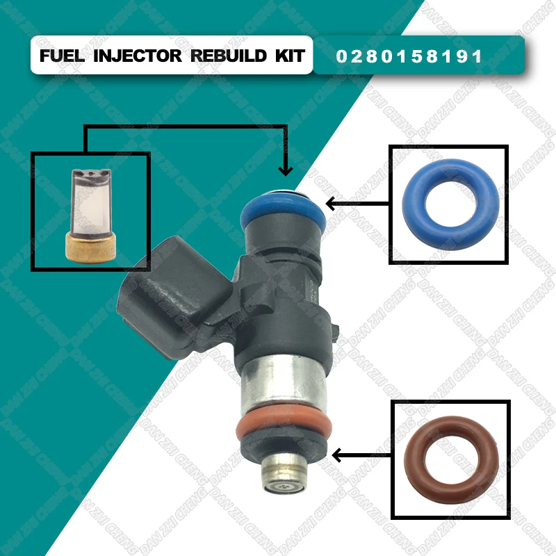 Fuel Injector Service Repair Kit Filters Oring Seals Grommets For Ford F150 Explorer Mustang Edge Flex Taurus Transit 0280158191
Fuel Injector Service Repair Kit Filters Oring Seals Grommets For Ford F150 Explorer Mustang Edge Flex Taurus Transit 0280158191